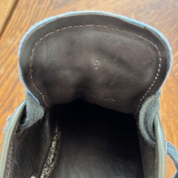 LANVIN SNEAKERS MEN'S DBB1 MENS SNEAKERS RUNNING SHOES SIZE 9 CAPTOE - Picture 2 of 13